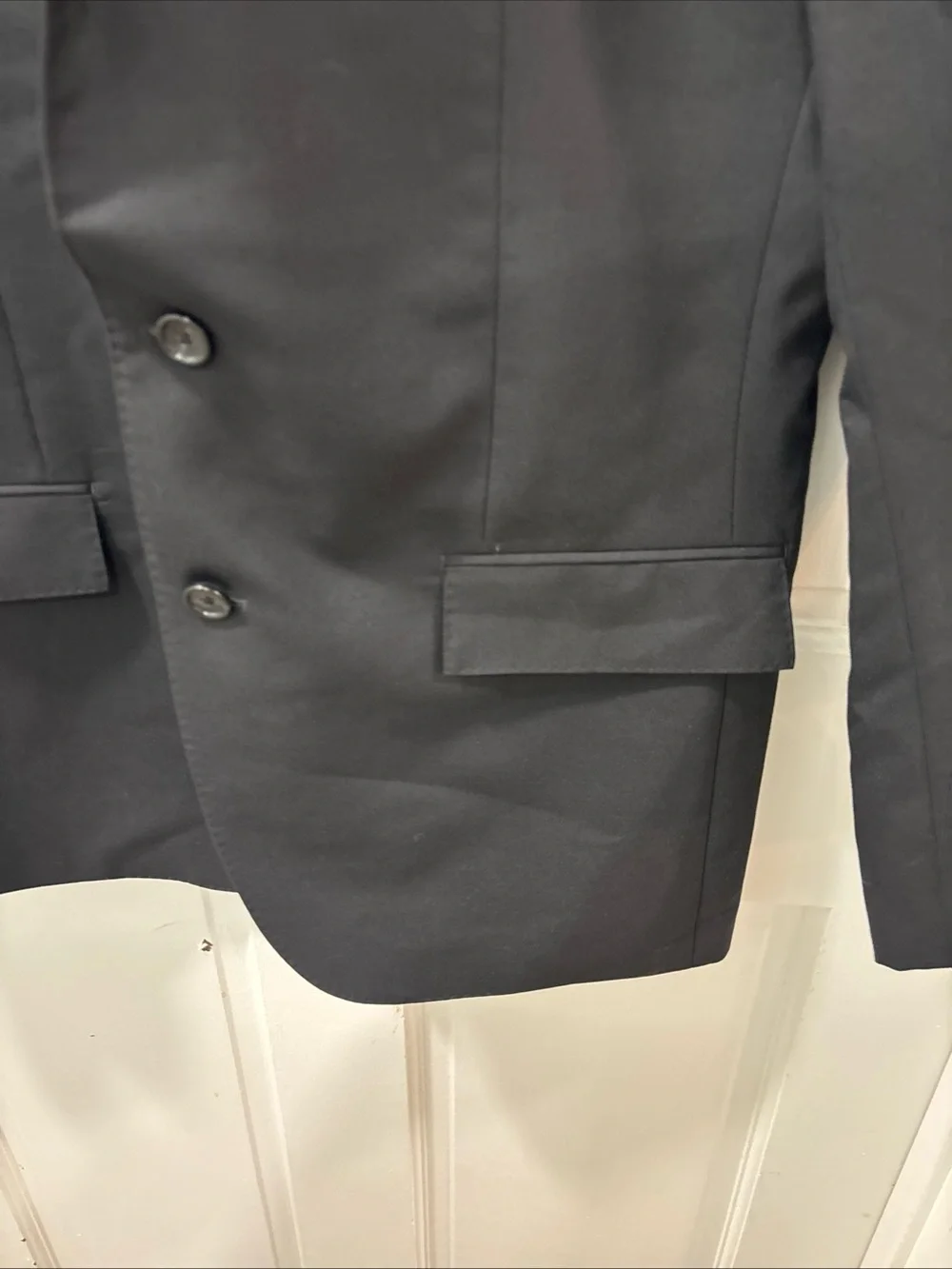 J.Crew Men’s Ludlow Slim Fit 2 Button Blazer Loro Piana Superfine Wool 42R Black